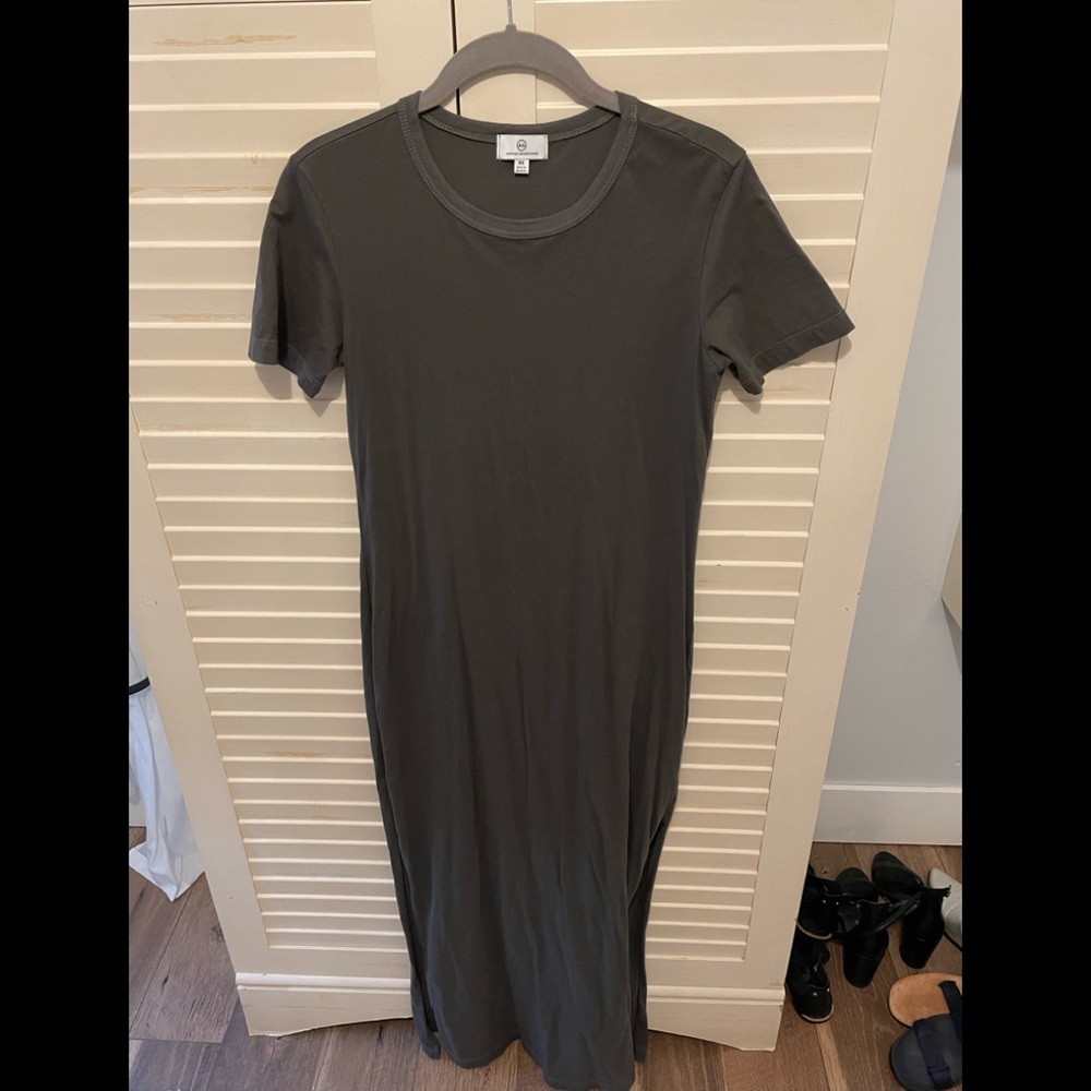 AG army green casual dress